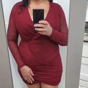 Sexy mini dress
